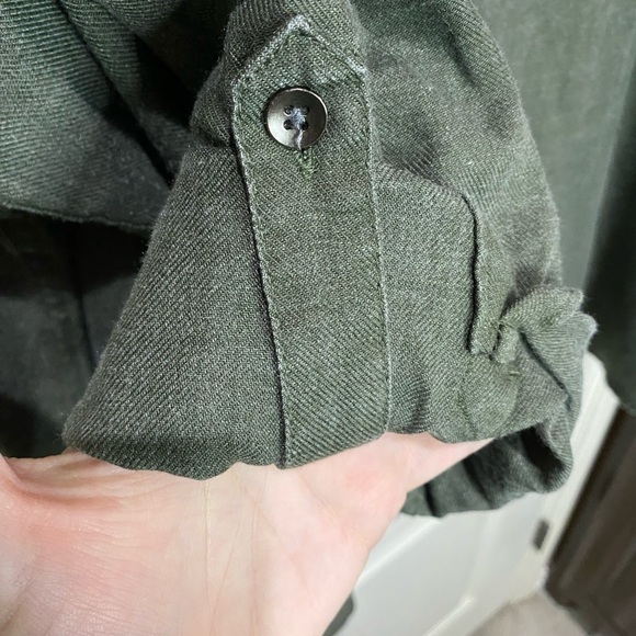 Torrid Taylor Relaxed Fit Rayon Twill Button-Up Shirt - Picture 6 of 7